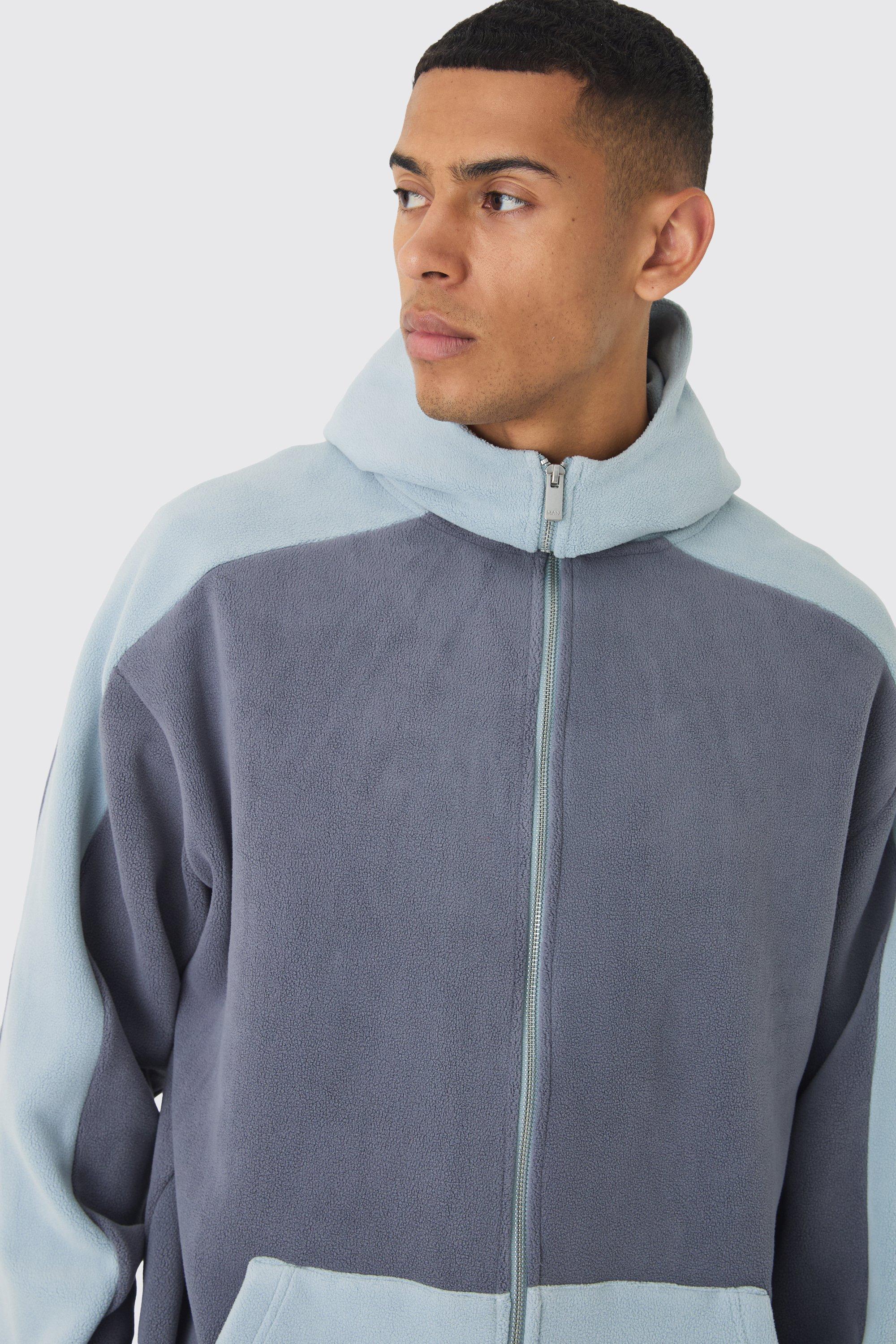 Polar hoodie blue online